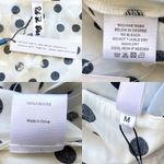 Rat & Boa Mariella Maxi Dress Polka Dot Ruffle White Black Size Medium NWT Photo 7