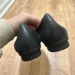 Clarks | NWT Lyrical Sky Black Leather Square Toe Buckle Ballet Flats, 7.5M Photo 5