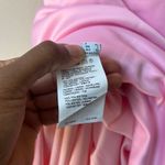 NEW Pinko Digimond‎ Pink Strapless Satin Pleated High Photo 12