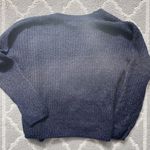 Forever 21 Blue Wrap Crossover Knit Jumper Sweater Photo 3