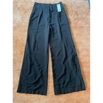 Akris NWT  Wide-Leg Slits 100% Silk Trousers for Women Photo 2