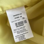 MSGM Floral Pouf Silk Mini Skirt Yellow Size 4 Photo 15