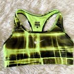 Nike Neon Yellow Racer back Sports Bra US Small Photo 0