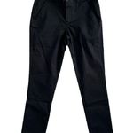 NWT Saint + Sofia Eden Chino Pants in Solid Black | US 2 Photo 2