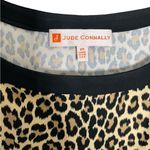 Jude Connally Animal Print T Shirt Dress Cheetah XS Photo 1