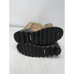 Sorel Womens Tall Riding Boots 7 US 38.5 EU Brown Beige Leather Suede Side Zip Photo 6