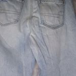 American Eagle Outfitters Lightly Distressed Mom Jeans Light Blue Photo 13
