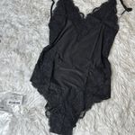 We Are HAH  Back Off Bodysuit in Black Small NWT Photo 2