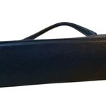 Coach Vintage Y2K Black Leather Hamptons Saddle Bag Photo 4