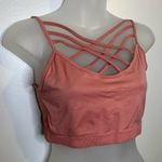 Zenana Outfitters  Pink Criss Cross Strappy Bralette Size L/XL Photo 38