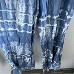 Japna NWT  Strapless Ruffle Statement Leg Jumpsuit Tie Dye Hippy Festival Medium Photo 7