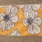 Yellow And White Bandeau Floral Bikini Set Photo 1