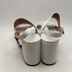 Robert Clergerie Cora Leather Platform Slingback Sandals Sz 11 Black Photo 2