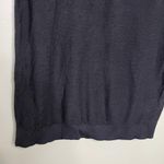 Abercrombie & Fitch NWT Women’s Sheer Knit Scoop Neck Top in Black Size Large Photo 4