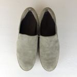 Vince  Sneakers Womens 8M Gray Beige Wilden Suede Leather Platform Espadrille Photo 3