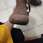 Refresh  Brown Suede Booties 7.5 Photo 4