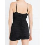 KikiRiki Mesh Ruched Rhinestone V Photo 2