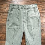Rebecca Taylor La Vie • Patrice Twill Ankle Pants cargo Sage green utility Photo 3