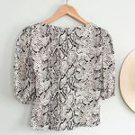 Reformation  | Eliana Top in Rattlesnake | Sz XS Photo 7