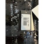 Emporio Armani  NWT Black Sequin Chevron Knee Length Dress Size IT 40/US 4 Photo 11