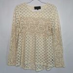 Sunday in Brooklyn  Anthro Laced Interlude Top Size Small Photo 4