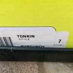 Very Volatile  size 7 Tonkin burgundy suede leather Sherpa fur lined boots NIB Photo 1