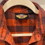 Harley Davidson Vintage Flannel Button Down Women’s Shirt Photo 1