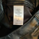 Maurice's Black Skinny Faux Leather Skinny Pants NWT Photo 5
