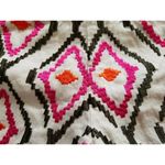 Ann Taylor Loft Embroidered Linen Olive Pink Orange The Riviera Shorts Size 00 Photo 10