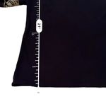 Free People  Rock With It Black Embroidered Off the‎ Shoulder Pullover Top Sz M Photo 10