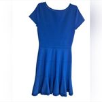 Diane Von Furstenberg DVF  St. Petersburg Dress M/L Vibrant Blue Knit Photo 4
