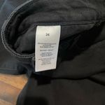 NWT Favorite Daughter The Eva Long Slim Denim Shorts Black Size 34 Photo 4