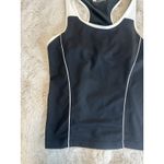 Danskin  Women's‎ S Black /WhiteTank Cami Activewear Workout Photo 2