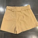 DO+BE Tan Women's Belted Skort Photo 1