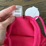 Hunza G Crinkle Lara One Piece NWT One Size Bright Pink Photo 10