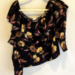 Leith  164765 Women's One‎ - Shoulder Ruffle Top Blouse Size XS Photo 0