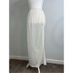 Vanity Fair Women’s Vintage Lace & Nylon Maxi Skirt Slip S-M Photo 2