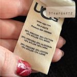 UGG  Black Chunky Knit Turtleneck Sweater with ties on side. Size Small Photo 6