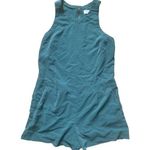 Lou & grey Teal Sleeveless Romper S Photo 0