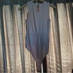 Tahari  Light Pink Lace Semi Sheer Coquette Bodysuit Size Medium Photo 10