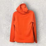 Heritage Collection By Bass Women's Size Large V Neck Fleece Hoodie Orange Photo 1