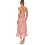 MISA Los Angeles  Arianne Chiffon Maxi Cutout Dress in Muted Paisley Photo 2