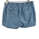 J.Crew Point Sur Shorts Small Blue Chambray Seaside Drawstring Photo 2
