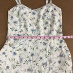 Old Navy Linen Blend Blue Flower Jumpsuit Photo 11