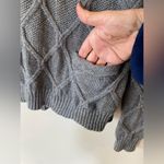 margaret o'leary Margaret O’Leary gray cable knit sweater Size Small Photo 2