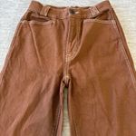 Madewell NWOT‎  Jeans Womens Size 23 Emmett Wide-Leg Boho Dried Acorn Pants Photo 1