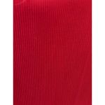 Loft Ribbed Tank Top Red Sleeveless Scoop Neck Casual Top M Photo 3