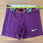 Nike  PRO Women 3.0" COMPRESSION Yoga/Gym Shorts purple  size Small Photo 5