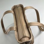 Maggie Bags Womens Genuine Seatbelt Webbing Shoulder Bag Tote Bag Beige Tan Photo 8