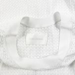 Zadig & Voltaire NEW Loose Mesh Knit Crew Neck Sleeveless Sweater Dress White M Photo 1